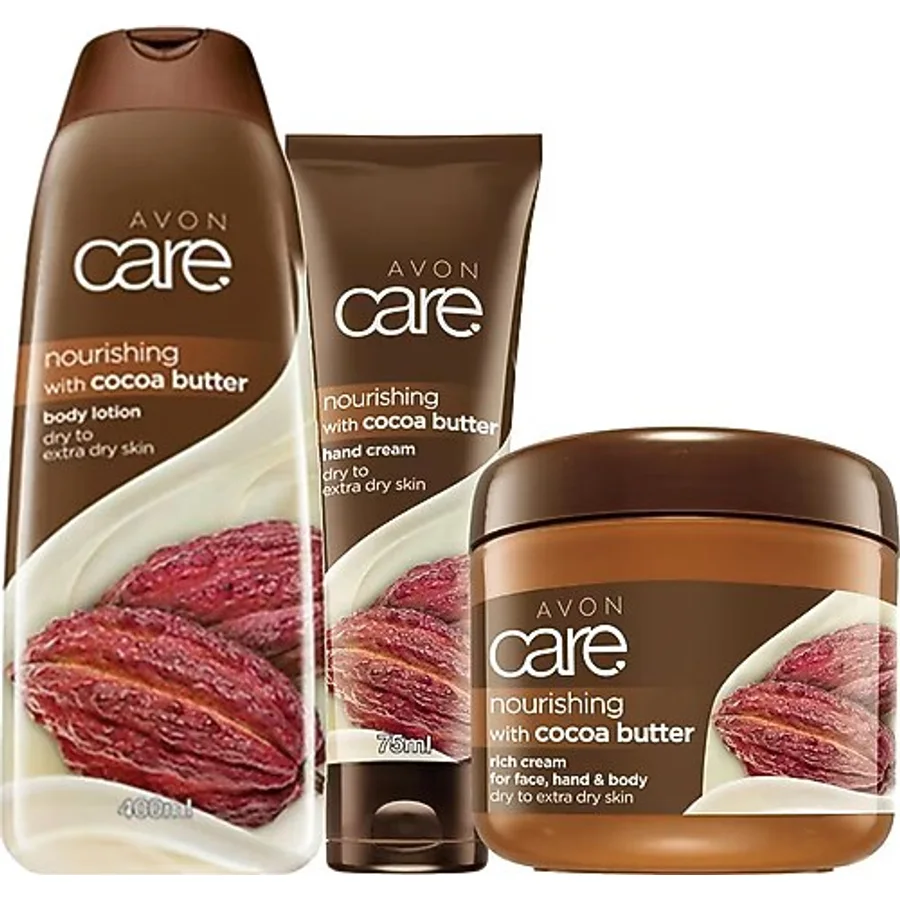 Avon Care Kakao Yağı İçeren E Vitaminli Çok Amaçlı Krem Losyon ve Kremi Paketi