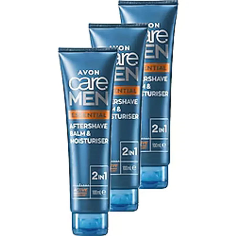 Avon Care Men Essential 2 in 1 Nemlendirici 100 ml 3 Adet Tıraş Sonrası Balsam
