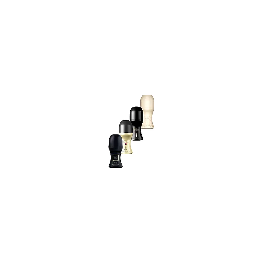 Avon Far Away + Perceive + Pur Blanca + Incandessence + Little Black Dress Kadın Roll-On Deodorant 5 x 50 ML
