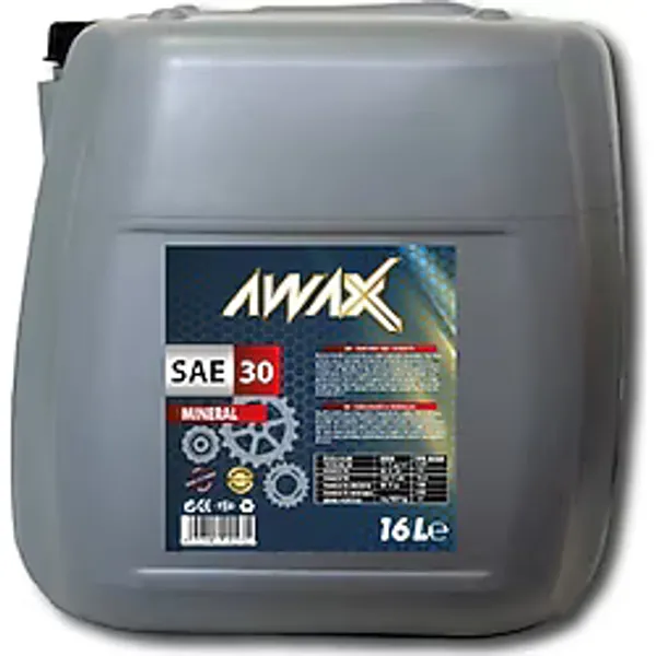 Awax Sae 30 Numara 16 Lt Motorlu Testere Ve Zincir Yağı Üretim Yılı:2025
