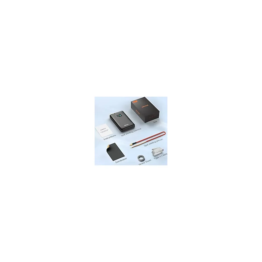 Awithz U2 7500mah Yüksek Güçlü Pil Punta Kaynak Makinesi 0.25mm Nikel Destekli, 99 Kademeli Hassas Ayar