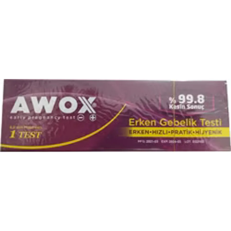 Awox Erken Gebelik Testi