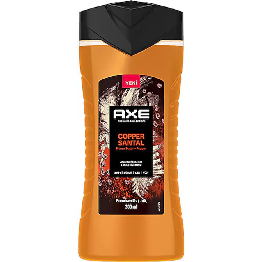 Axe Premium Collection Copper Santal 3 in 1 300 ml Duş Jeli