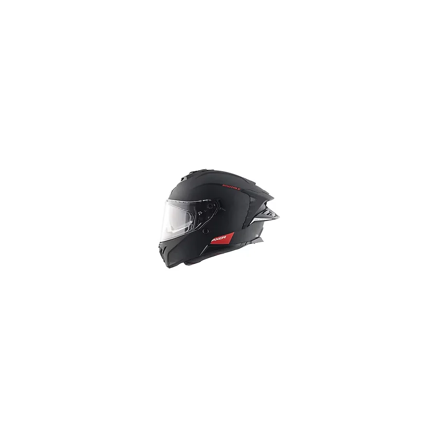 Axor Brutale Kask Mat Siyah Dual Spoiler Yüksek Performans ve Aerodinamik Tasarım