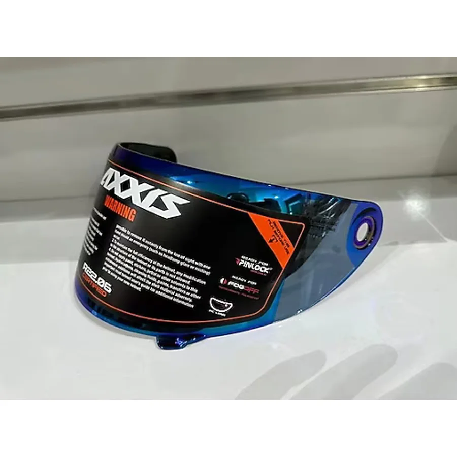 AXXIS AXXİS KASK CAMI DRAKEN V-18C 3.NESİL MAVİ