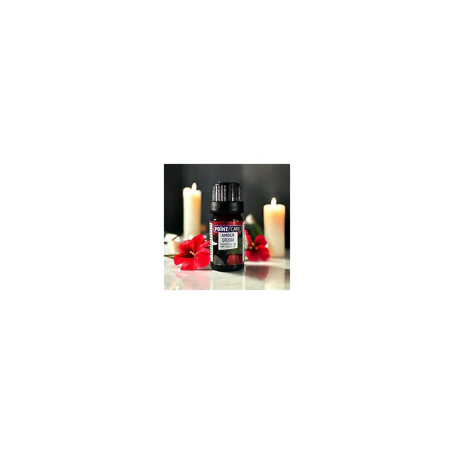 AY MAGNET Point Care Amber Çiçeği Kokulu Mum Esansı 10ML , Mum Koku Soya Wax Esansı (1 Adet)