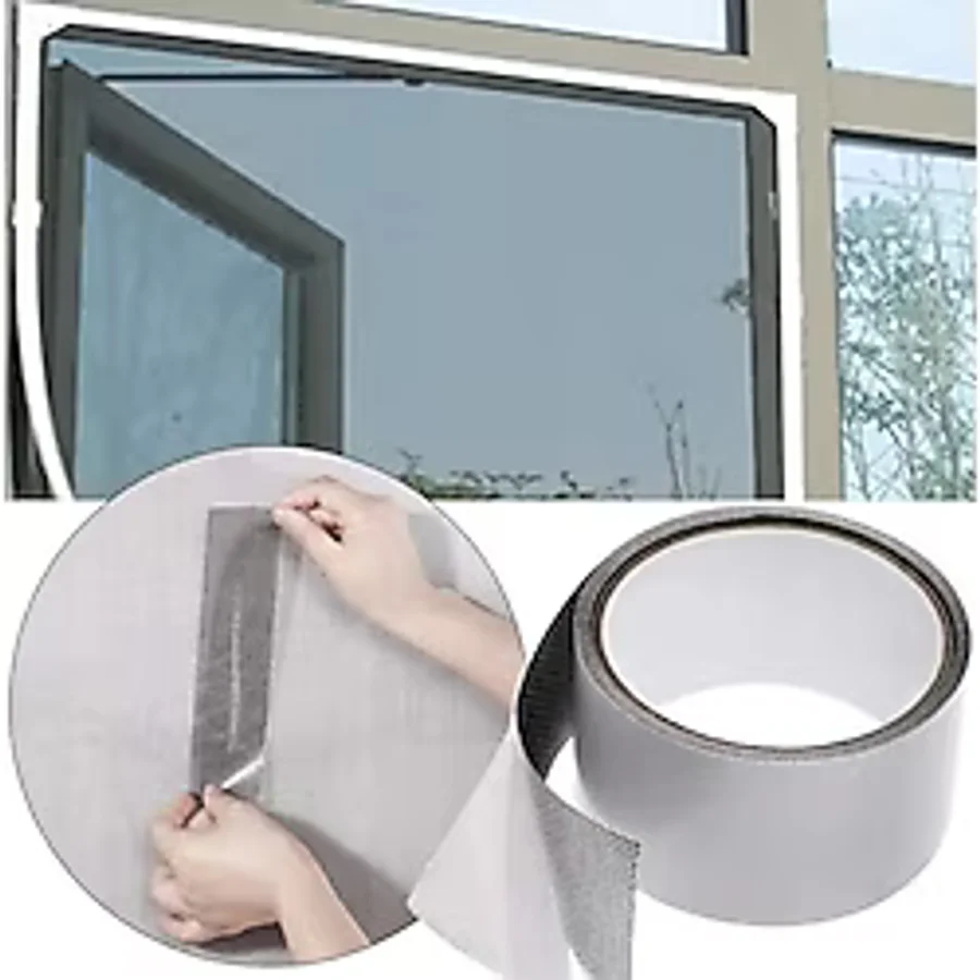 AY MAGNET Sineklik Yaması 50 mm x 2 Mt Tamir Kiti Bantı , Sineklik Yama Tamir Bandı (2 Metre)
