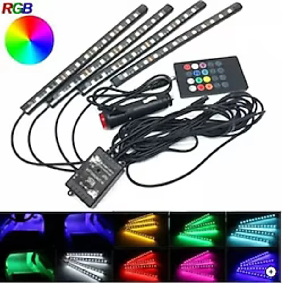 Ayak Altı Aydınlatma Kumandalı Led Rgb Müzik Duyarlı