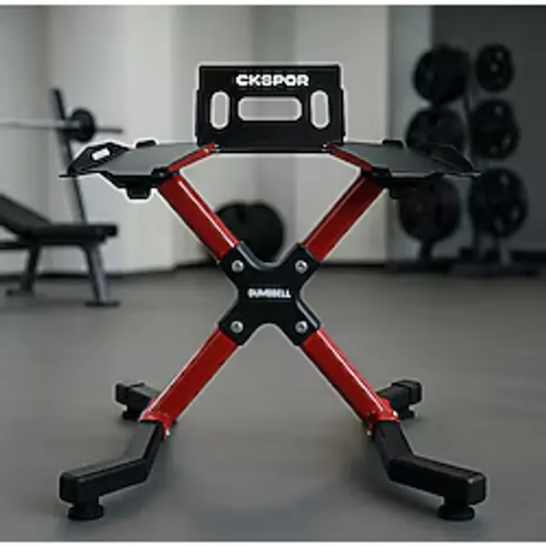 Ayarlanabilir Dambıl Standı Dayanıklı ve Ergonomik Tasarım Ev & Spor Salonu KullanımıTablet Standlı