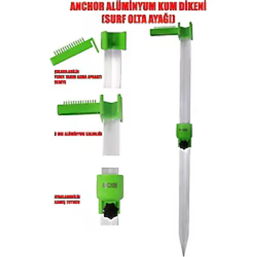 Ayarlanabilir Surf Kamış Ayağı 120 Cm ( Kum Dikeni)