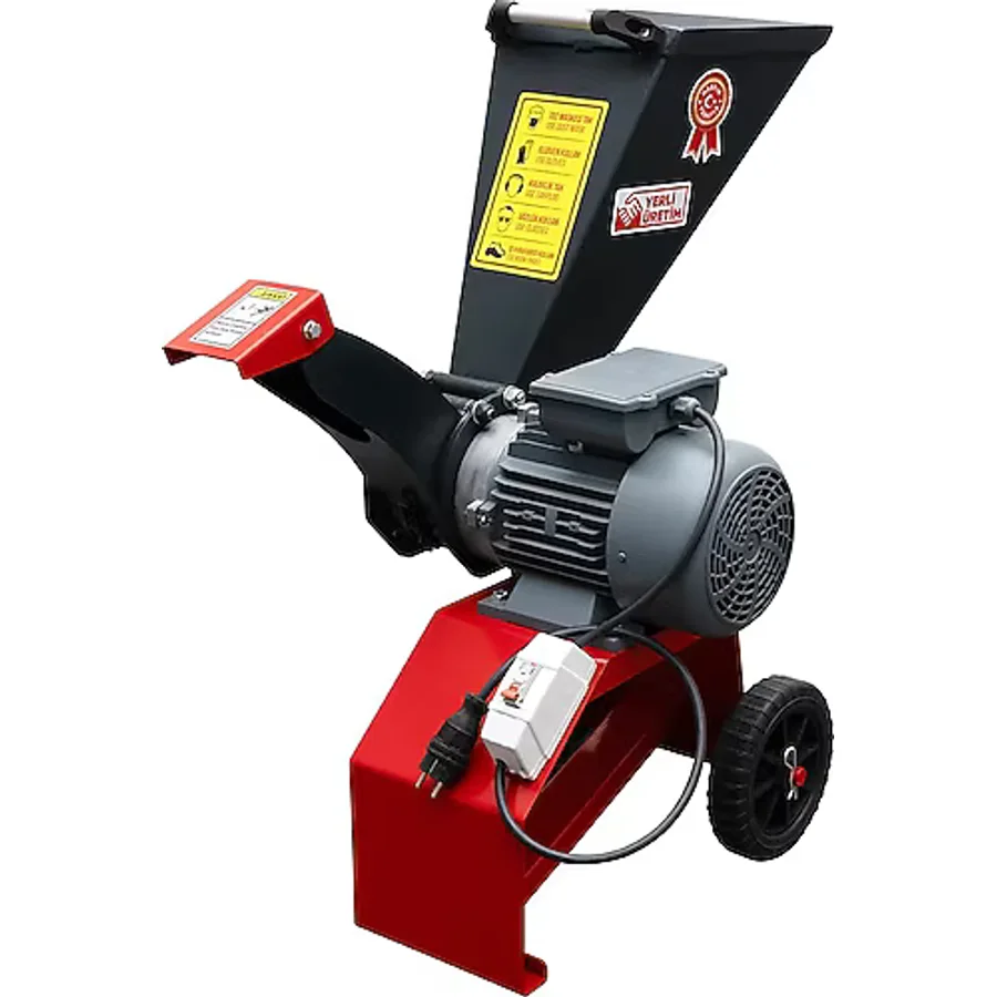 Aydınmaksan MDO-007E Mobil 220 V Elektrikli Dal Öğütme Makinesi