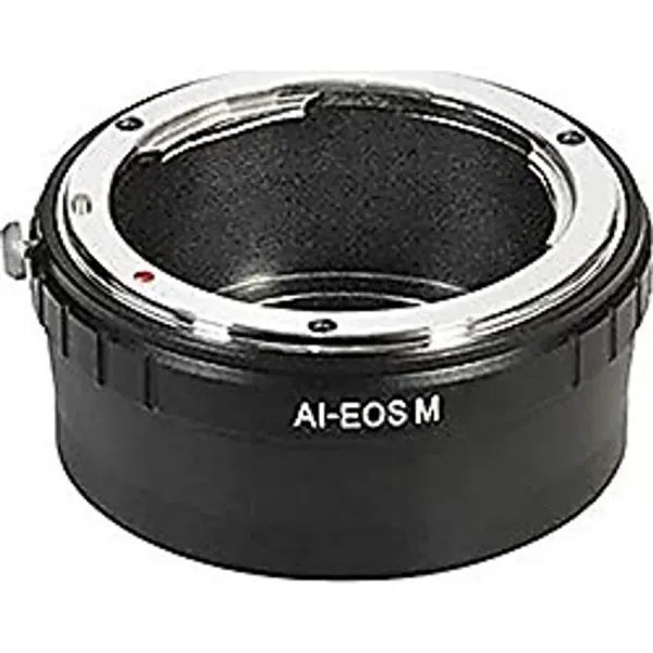 ayex AI-EOS Lens Adaptörü Canon EOS M İçin Nikon F Lens Kullanım Adaptörü