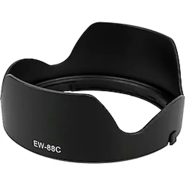 Ayex Ew-88c Parasoley Canon Ef 24-70mm F/2.8l Iı Usm İle Uyumlu Profesyonel Lens Hood