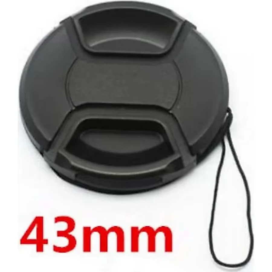 Ayex Snap On Lens Kapağı Objektif Kapağı Bağcıklı 43 Mm