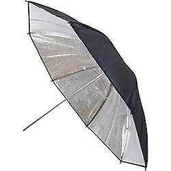 Ayex Stüdyo Reflektör Şemsiyesi 101Cm (40'') Gümüş Siyah