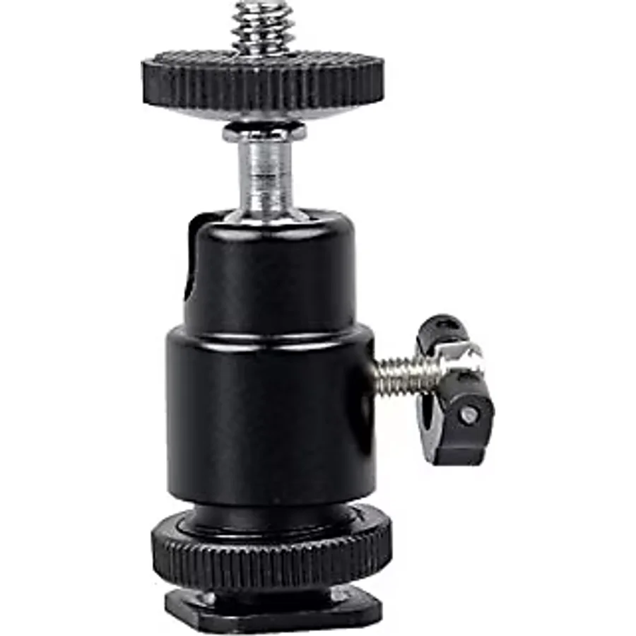 Ayex Tripod Monopod Ve Hot Shoe İçin Mini Kafa