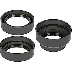 Ayex Üç Kademeli 77Mm Kauçuk Parasoley- Lens Hood