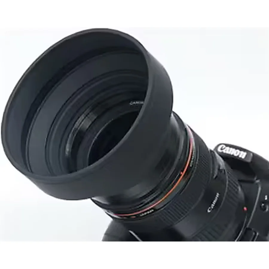 Ayex Üç Kademeli Kauçuk 72Mm Parasoley- Lens Hood