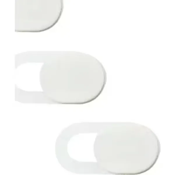 Ayex Web Kamerası Kapağı, Webcam Cover, Notebook, Laptop, Macbook, Telefon, Tablet İçin Kamera Kapatıcı, Gizleyici Beyaz (3 Adet)