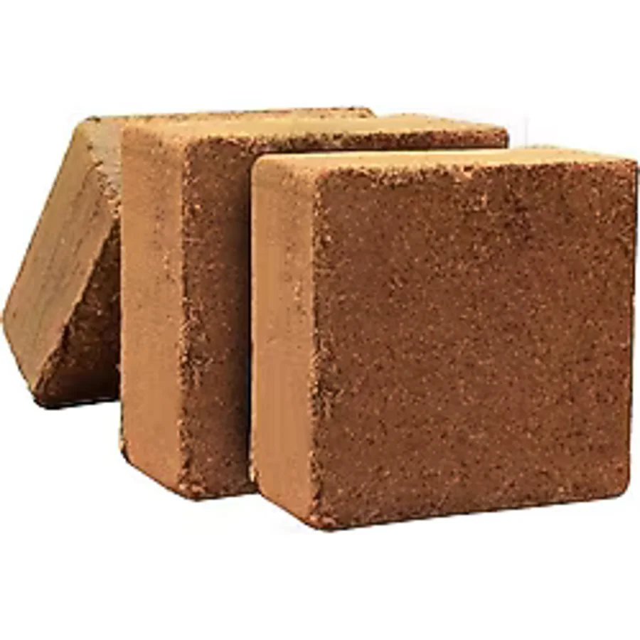 Aymen 60 - 65 Litre Sıkıştırılmış Hindistan Cevizi Torfu - 4 - 5 Kg Blok İthal Organik Cocopeat Kokopit - Fidancı - Sıkıştırılmış Cocopeat - Çiçek, Bitki, Saksı Toprağı