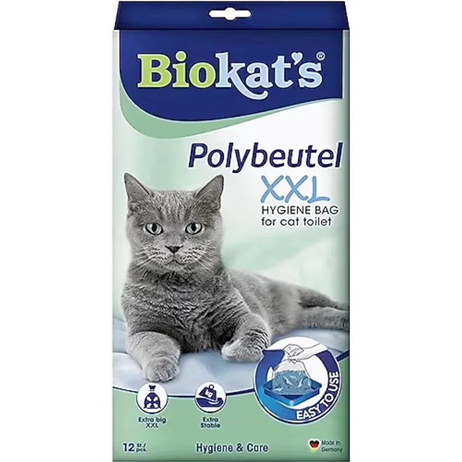 AyrStore Biokat's Poli Torba Xxl - Kedi Kumunun Hijyenik Değişimi İçin Kedi Tuvaletinde Sergileme Torbası - 1