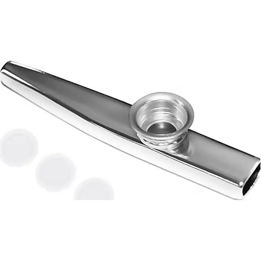 AyrStore STMK6H Metal Kazoo Hediyeli - Alüminyum Alaşım (5 Adet Yedek Kazoo Zarı Hediye)