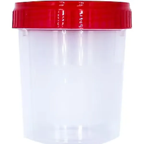 Ayset Tek Kullanımlık Idrar Numune Kabı x 100 ml x (Non Steril) x 100 Adet - Beyaz