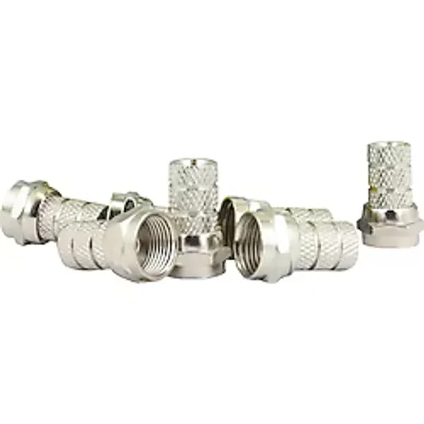 Ayt F Konnektör RG58 Mini Kablo İçin İnce 100 lü Paket Çanak Anten Lnb Uydu Cihazı Konnektör Soketi