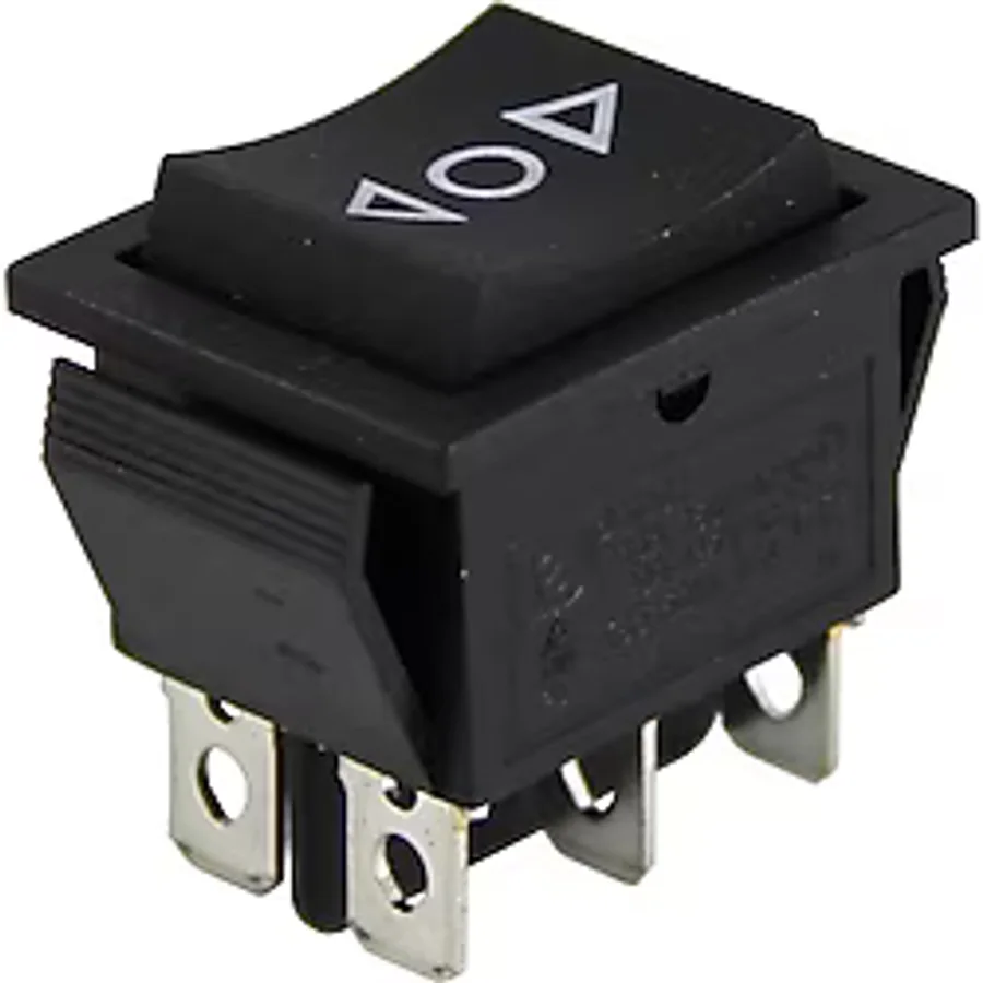 Ayt Ic-111 Geniş Işıksız Basmalı 2 Kademeli Anahtar Yukarı Aşağı Ok Simgeli Yaylı On Off Düğme Buton