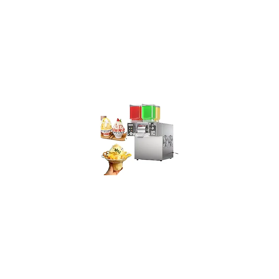 Ayt Jwbetter Kokteyl Milkshake Buz Kar Yapma Makinesi Ticari 4 Renkli Soğuk Makinası AC220V ZB-XBJ124FZ - 98 lt