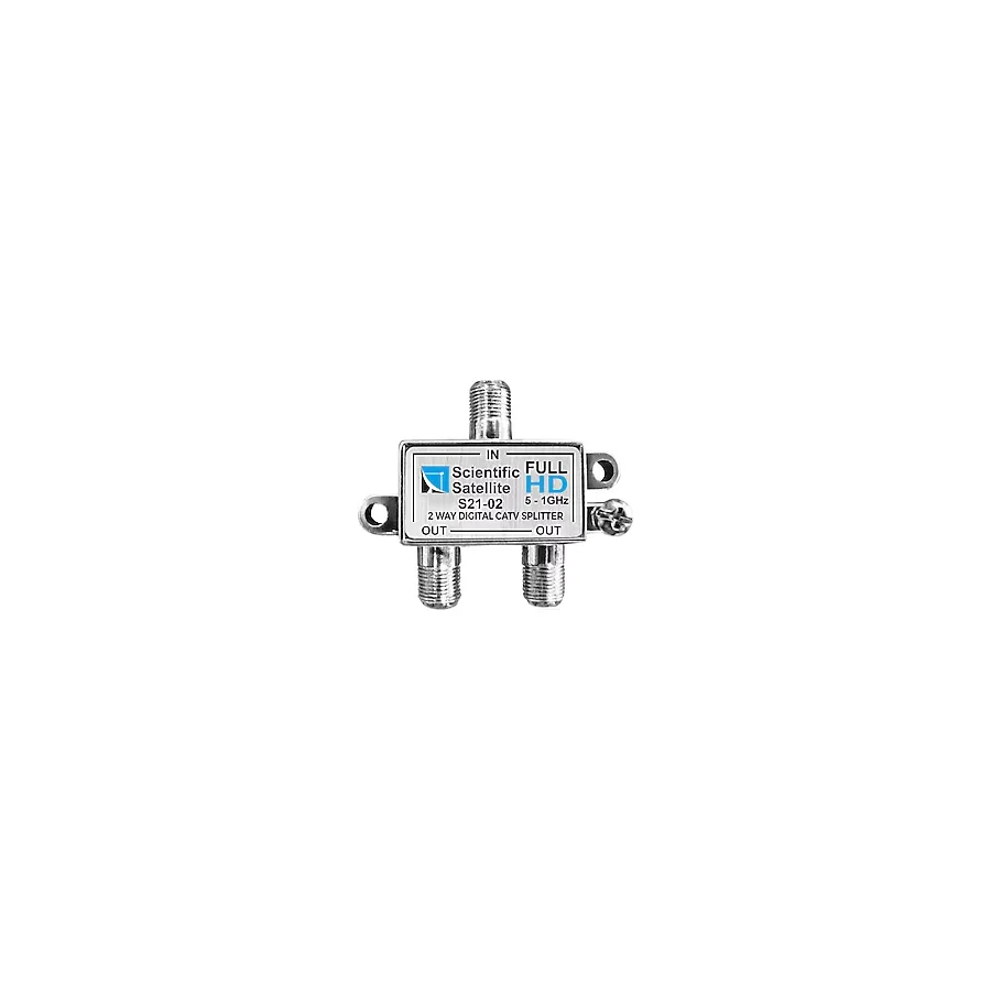 Ayt Mag S21-02 1-2 Yollu Kablo TV Sinyal Ayırıcı Splitter 5-1000 MHz Frekans Bölücü Çoklayıcı