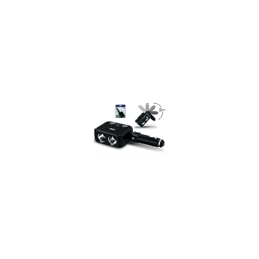 Ayt Olesson 1655 12-24V Çiftli Type-C Çift Usbli 100W Araç Oto Tır Çakmak Çoklayıcı Çakmaklık Çoğaltıcı