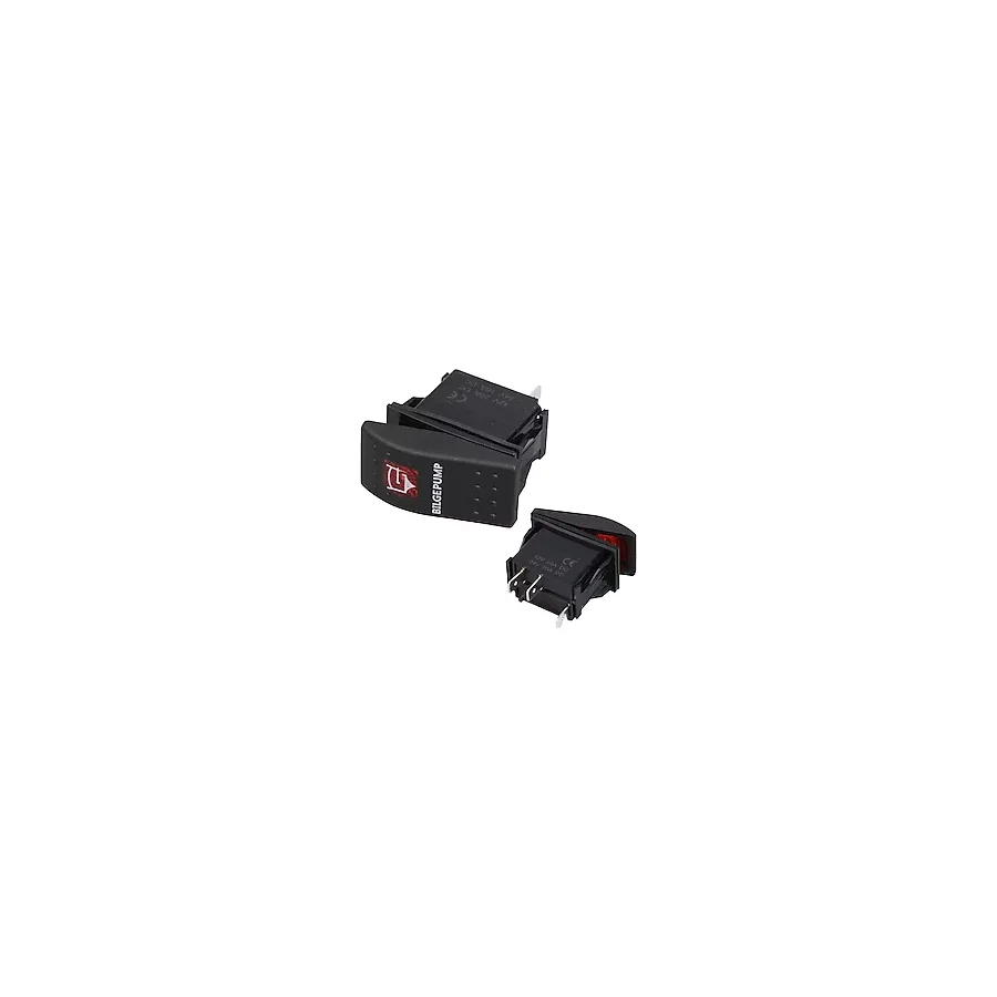 Ayt Pompa Depo Sembollu Lambali Işıklı Arac On Off Ac Kapa Anahtar Dugme Oto İçin 12-24 Volt Switch 3 Pinli