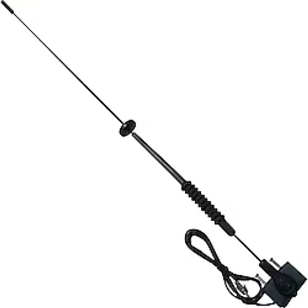 Ayt YES-140 Helezon Bobinli Oluk Anten 64.5 Cm Oto Anten Fm Radyo Teyp Anteni