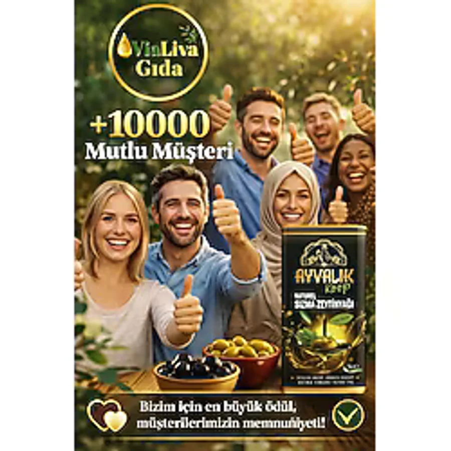 Ayvalık Koop Ayvalık Soğuk Sıkım Natürel Sızma Zeytinyağı 5 L