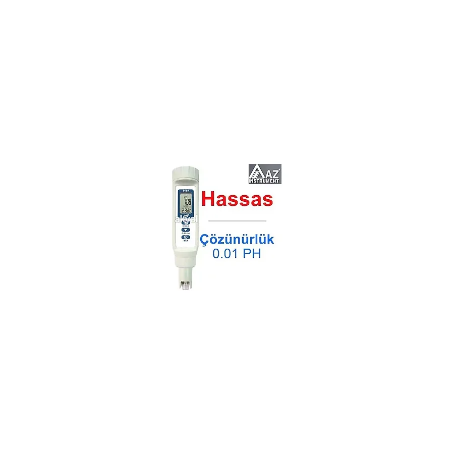 Az 8689 Hassas Dijital Ph Metre (Değiştirilebilir Problu)