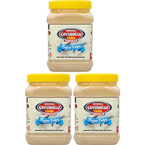 Az Kavrulmuş Beyaz Tahin Bozkır Tahini 930G X 3