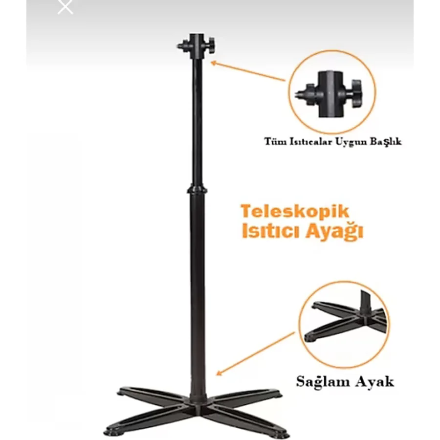 aZa Teknik Ufo Kumtel Uyumlu Isıtıcı Ayağı Süper Lüx Malzeme A+