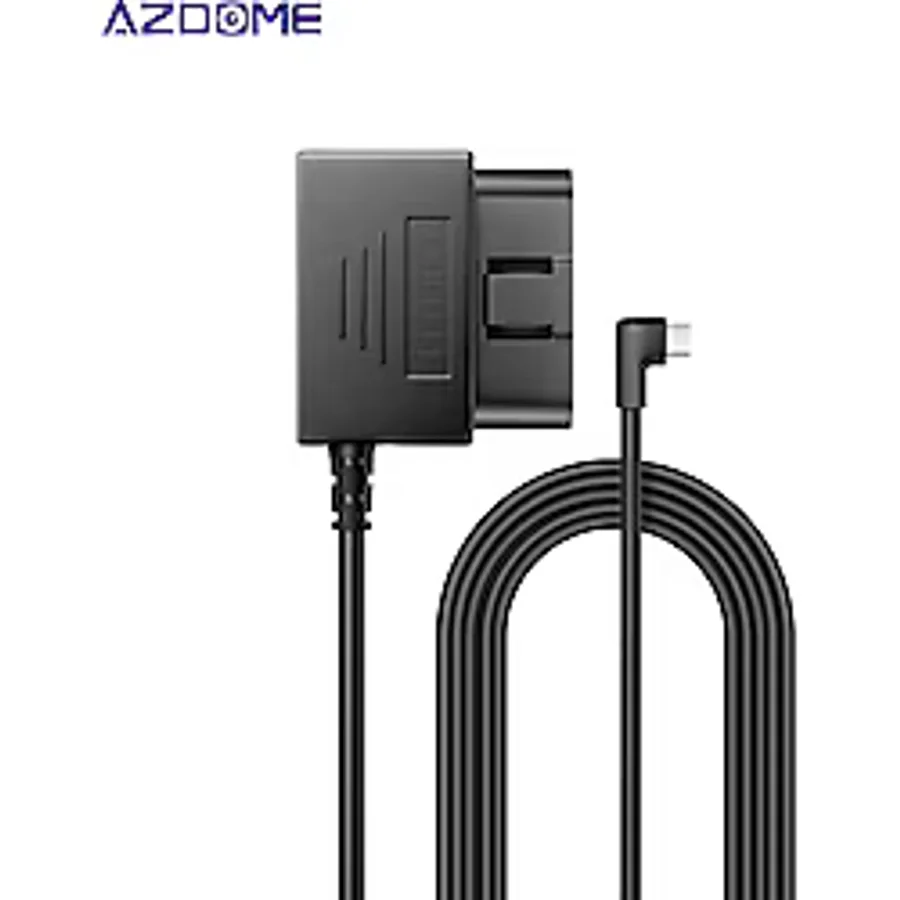 AZDOME Obd Hardwire Kit Type-C Port - Park Modu Destekli, 12V-24V Araç Güç Adaptörü (M300, M550, M660, V600