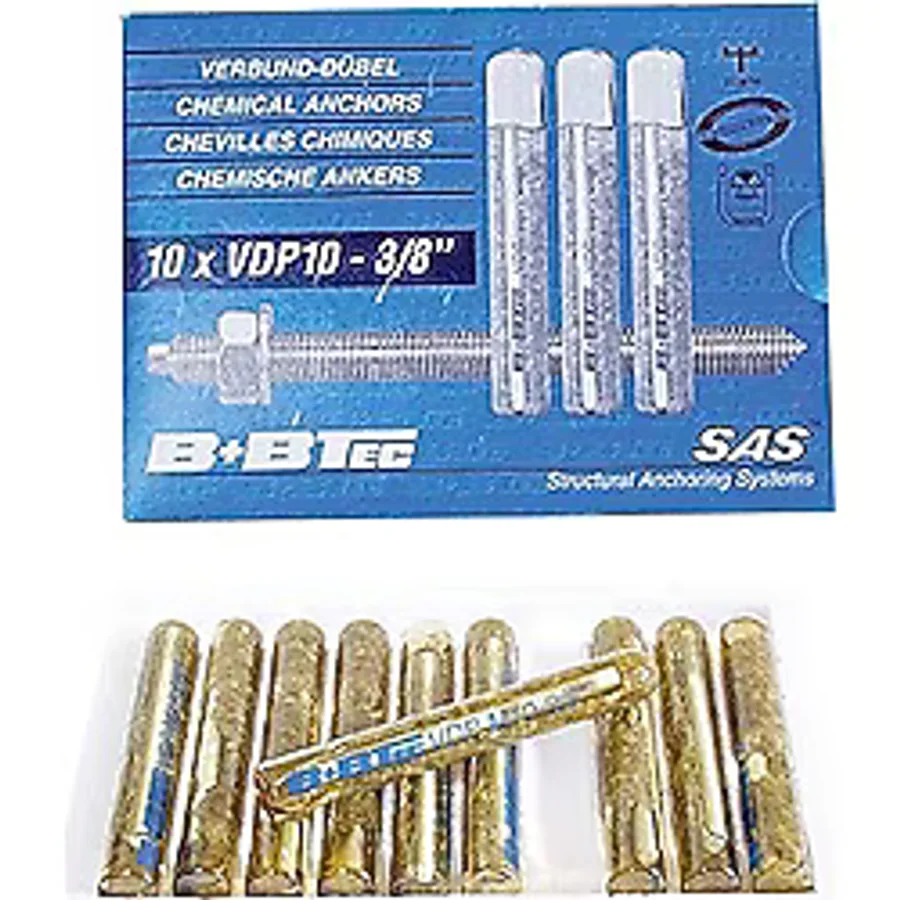 B+B Tec Vdp Normal Tip Kimyasal Dübel 12x95 10 Adet