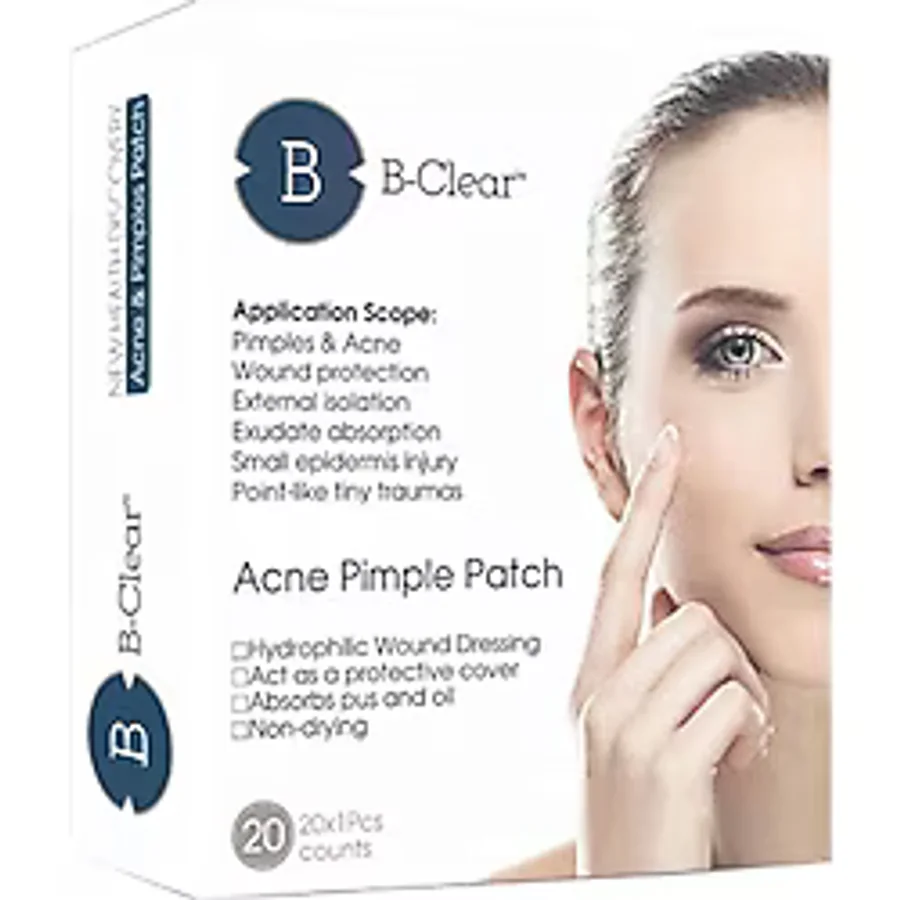 B-Clear B Clear Sivilce Bandı 20 Adet Sivilce Karşıtı Etkili Bant Cilt Tipine Uygun Kullanım