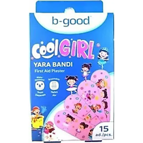 B-Good Cool Girl 15 Adet Çocuk Yara Bandı