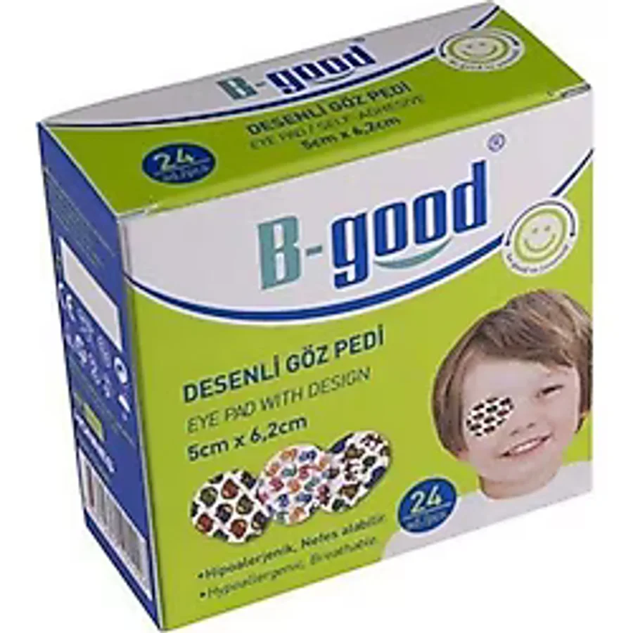 B-Good Göz Pedi Desenli 5x6,2 cm 24'lü