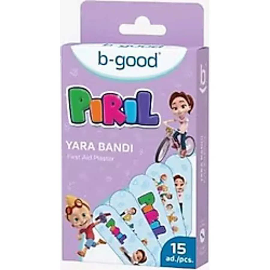 B-Good Pırıl Karakterli 15'li Yara Bandı