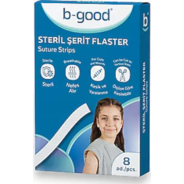 B-Good Steril 8'li Şerit Flaster
