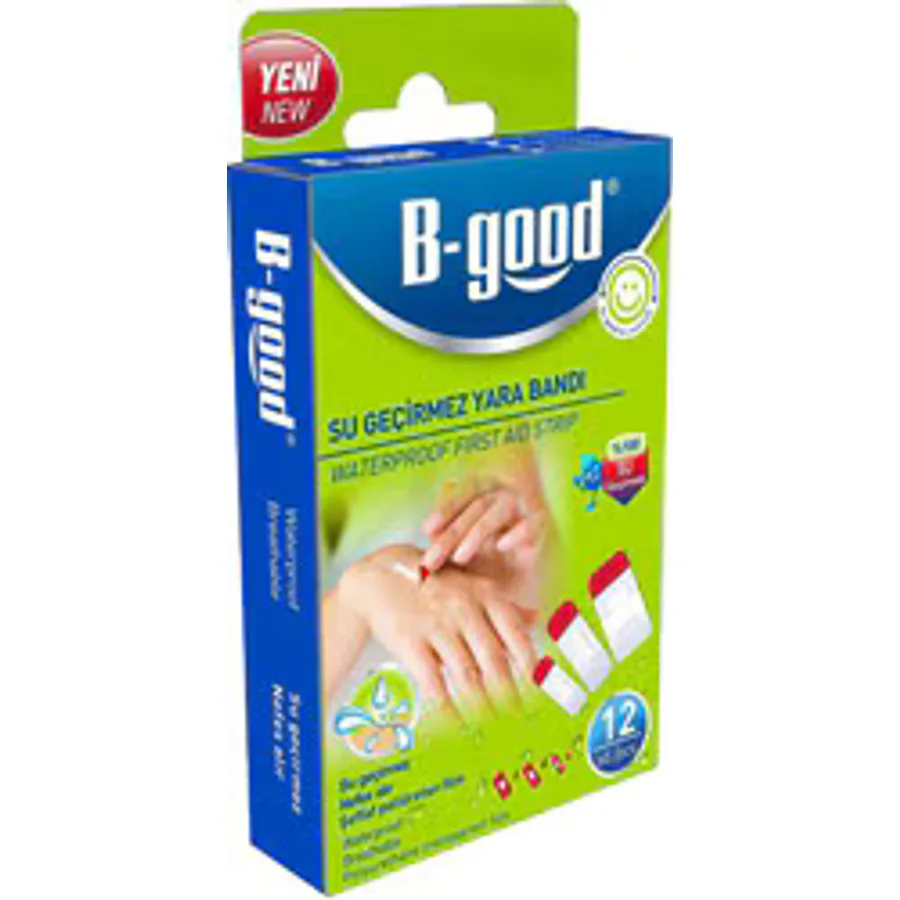 B-Good Su Geçirmez 12'li Yara Bandı
