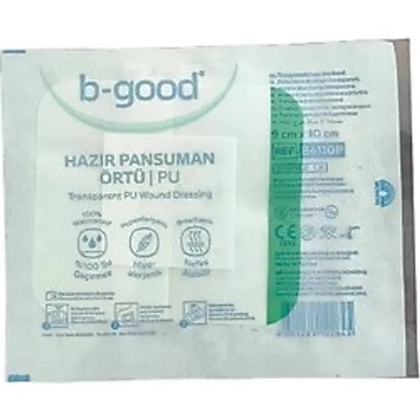 B Good Yara Örtüsü Şeffaf 9Cm X 10 Cm Tekli