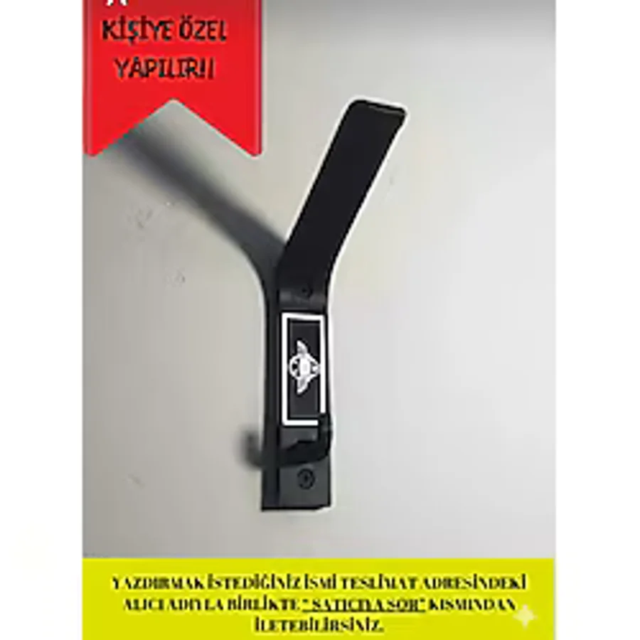Baalaa Motosiklet Kask Ve Mont Askısı - Kask Askılığı - Kask Mont Askılığı - Askı Aparatı Siyah
