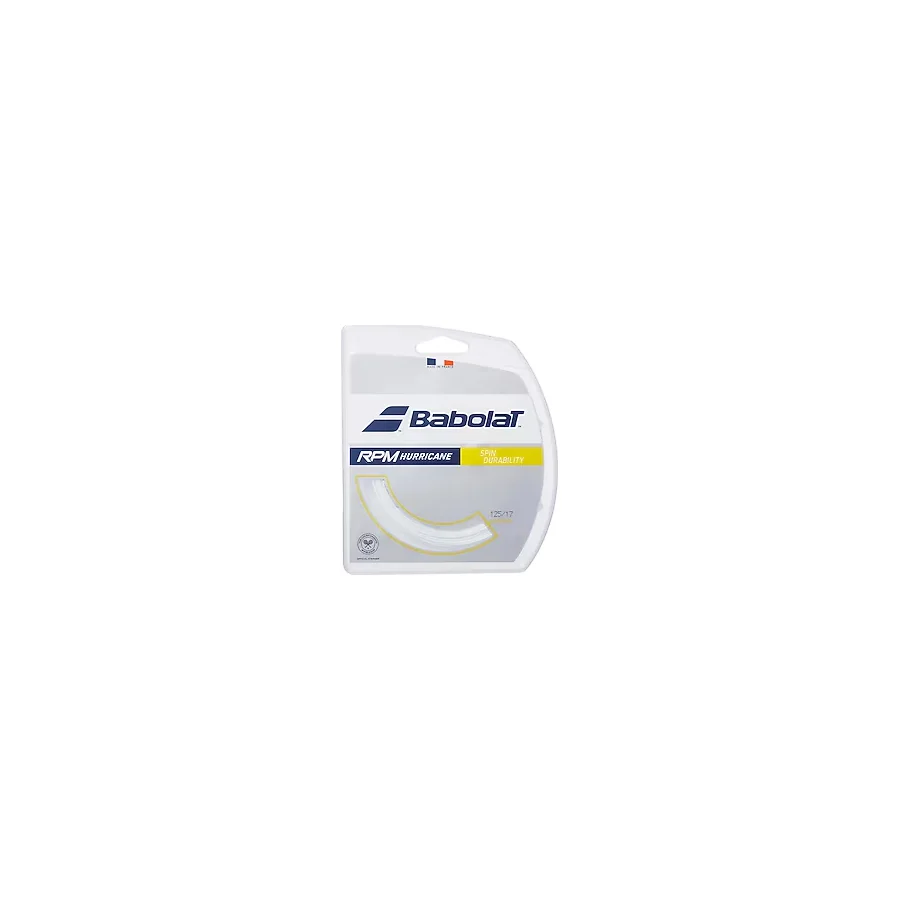 Babolat Pro Hurricane Beyaz 1.25/17 Tenis Tekli Kordaj