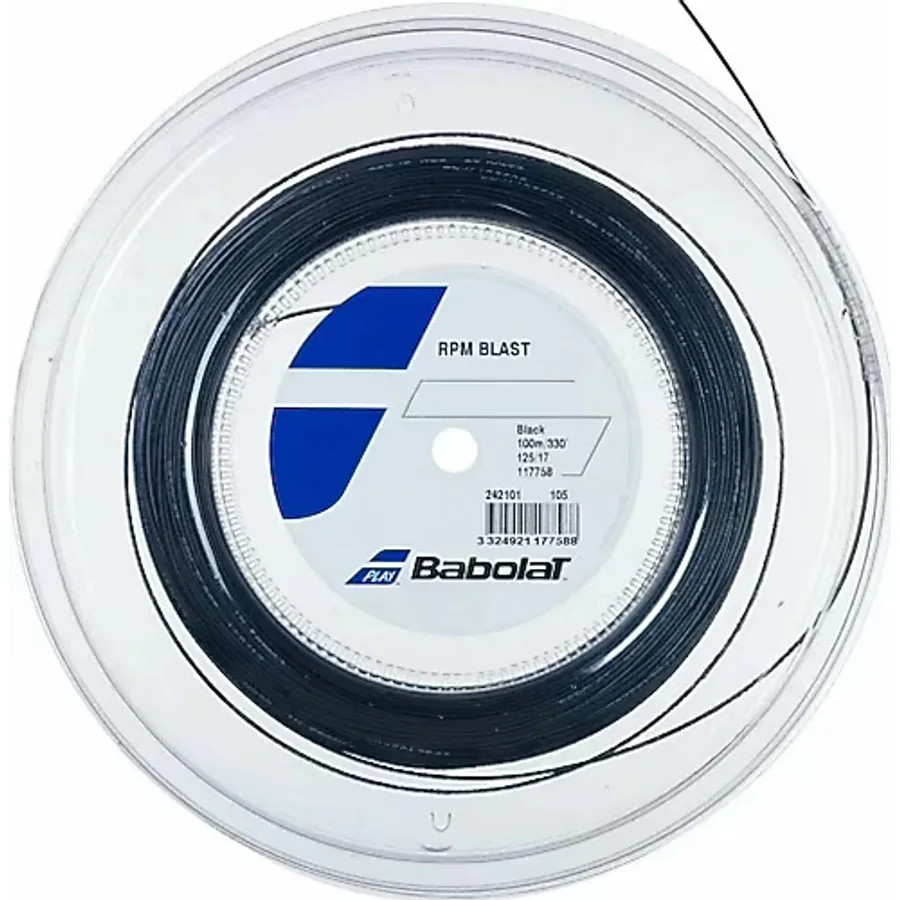 Babolat Rpm Blast 100M 17/1.25 Siyah Rulo Kordaj 242101-Blk